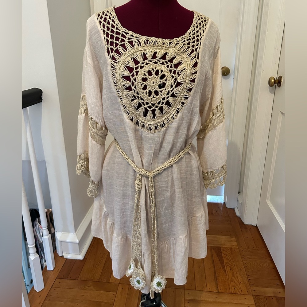 Muche & Muchette beach coverup with belt - never worn - once size only